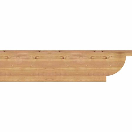 Ekena Millwork Alpine Smooth Rafter Tail, Western Red Cedar, 3 1/2"W x 12"H x 48"L RFT04X12X48ALP00SWR